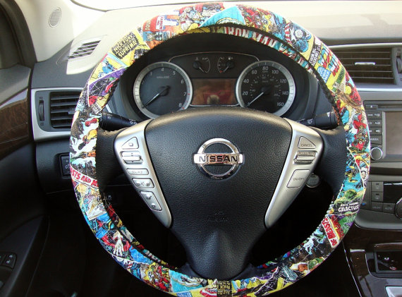 Iron Man Marvel wheel cover by julieshobbyhut