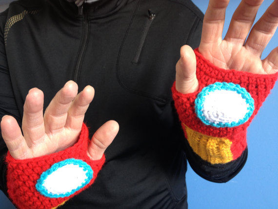 Iron Man gloves by MonAmiCreationz