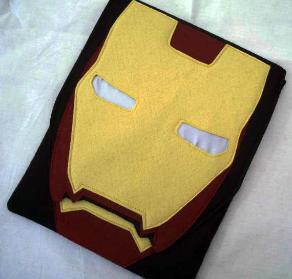 Iron Man iPad case by MyGeekyBoyfriend